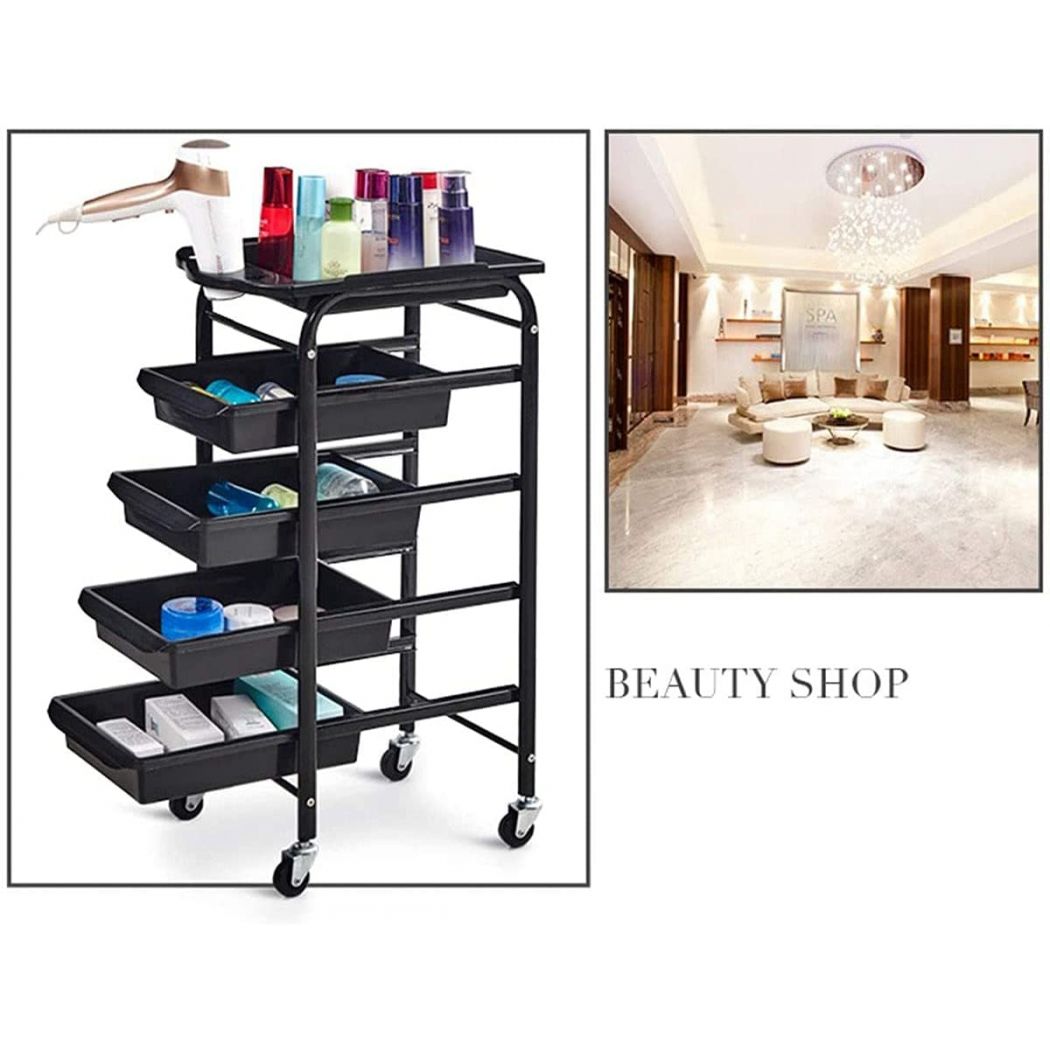 Hair Styling Salon Trolley Hairdressing Tool 